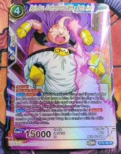 Majin Buu, Confrontation With a Noble Heart BT25-066 SR Dragon Ball Super Card - Picture 1 of 4