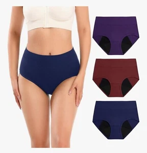 Incontinence Underwear for Women High Absorbency Period Leakproof Cotton 3XL - Picture 1 of 6