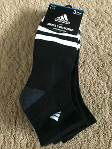 Paquete de 3 calcetines acolchados completos ADIDAS para hombre talla 6-12 - Imagen 1 de 4