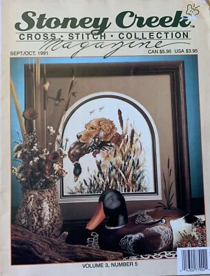 Revista Stoney Creek Cross Stitch Collection S/O 1991 Foto 1 de 4