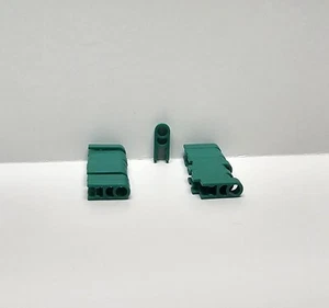 K'NEX Micro Green Clip w/Hole End - 17 Pieces - Picture 1 of 1