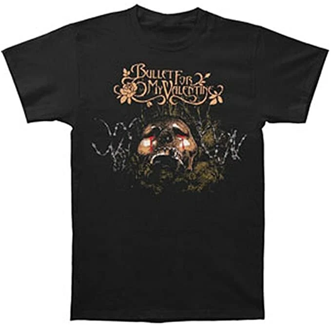 Boys Youth Bullet For My Valentine Crying Skull Shirt New Large - Image 1 of 1