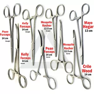 Ear Hair Remover Forceps Dog Grooming Kit Dental Tooth Examination Tools - Picture 1 of 15