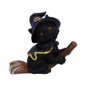 Nemesis Now Tabitha Kitty Cat Witch Familiar Goth Desk Ornament Figurine U5284S0 - Picture 1 of 8