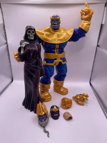 Marvel Legends KING THANOS Lot Of 2 Figures DELUXE wave LADY DEATH Cover