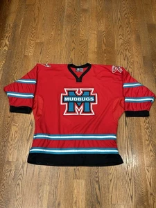 Shreveport Mudbugs Pro Hockey Trikot Größe 56 Made in USA Fight Strap - Bild 1 von 5