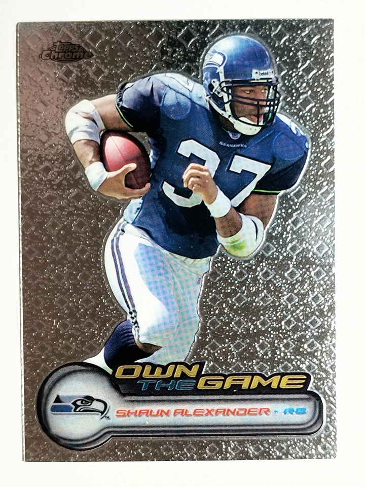 2006 Topps Chrome Own The Game #OTG3 Shaun Alexander (NM) - Image 1 of 2