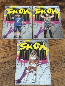 SHOW STOPPERS 2025 Topps Finest WWE Wrestling Insert Cards You Pick/Choose! - Picture 1 of 7