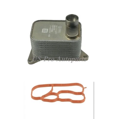 Engine Oil Cooler With Gakset OEM 06K117021F For Audi A3 A4 VW GLi 1.8 2.0T 2014 Foto 1 de 4
