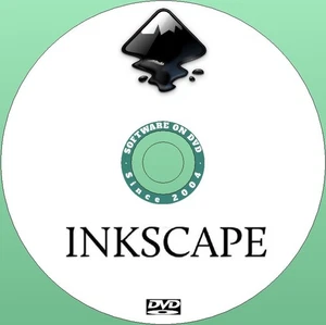 Última nueva versión Inkscape editor de gráficos vectoriales profesional para Windows DVD - Imagen 1 de 5