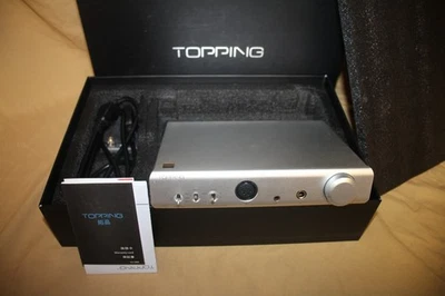 Topping A90 Silver High Performance Headphone Amplifier - - Image 1 of 4