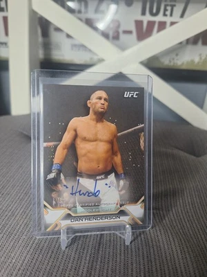 2016 Topps UFC Knckout Dan Henderson Auto "Hendo" Nickname Rare!! /49 - Image 1 of 3