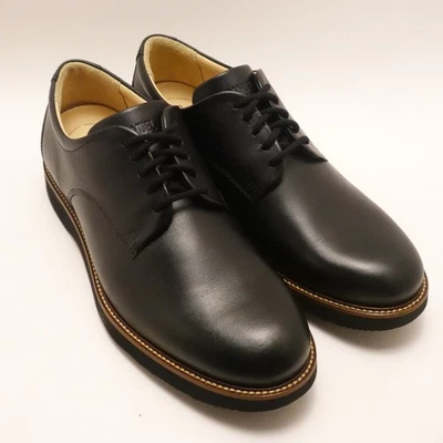 Samuel Hubbard Men's 9 W Black Leather “Founder” Work Dress Shoes Vibram Soles - Image 1 of 4
