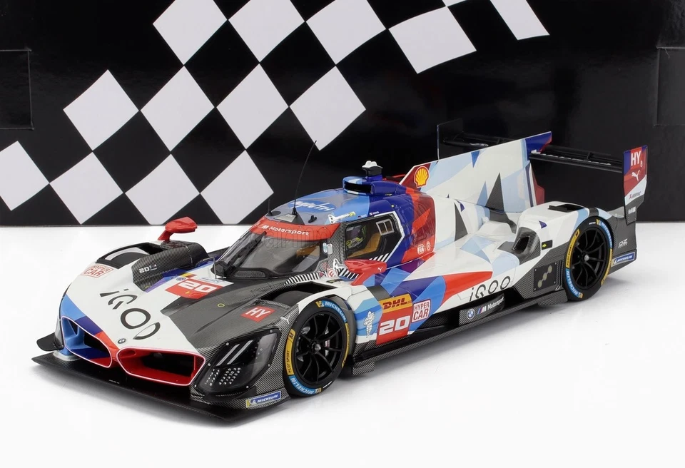 VALENTINO ROSSI 1:18 BMW M Hybrid V8 Test Bahrain 2024 Minichamps 155242046 - Immagine 1 di 1