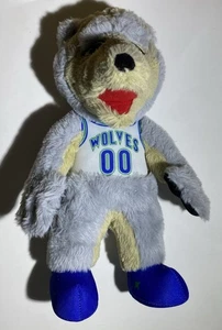 Minnesota Timberwolves 10" Peluche 00 Crunch Legno Duro Classici Creature Sbiancanti - Foto 1 di 7