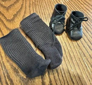 American Girl Puppe Addy Walker schwarz Schnürschuhe Meet Schuhe Stiefel & Socken b7 - Bild 1 von 3