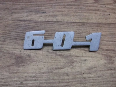 Trabant 601 Écusson Émblème Plaque Signalétique Originale Alu - Photo 1/4