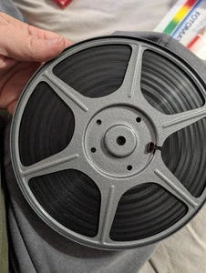 1955 VTG 8mm 400' METAL FILM REEL COMPCO CASE Box Home Movie Yellowstone Canada - Picture 1 of 8