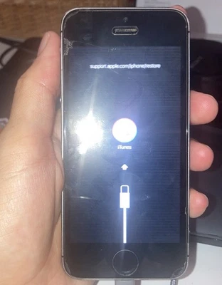Se vende como está para piezas: iPhone 5 con cuerpo de metal, pantalla tiene algunos chips, potencia Foto 1 de 4