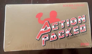 1990 Action Packed Rookie Update Football Factory Sealed Box 36 Packs E Smith RC - Picture 1 of 6