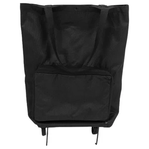  Bolsa de compras con ruedas - Carrito de compras suave con ruedas - Carrito portátil - Imagen 1 de 12