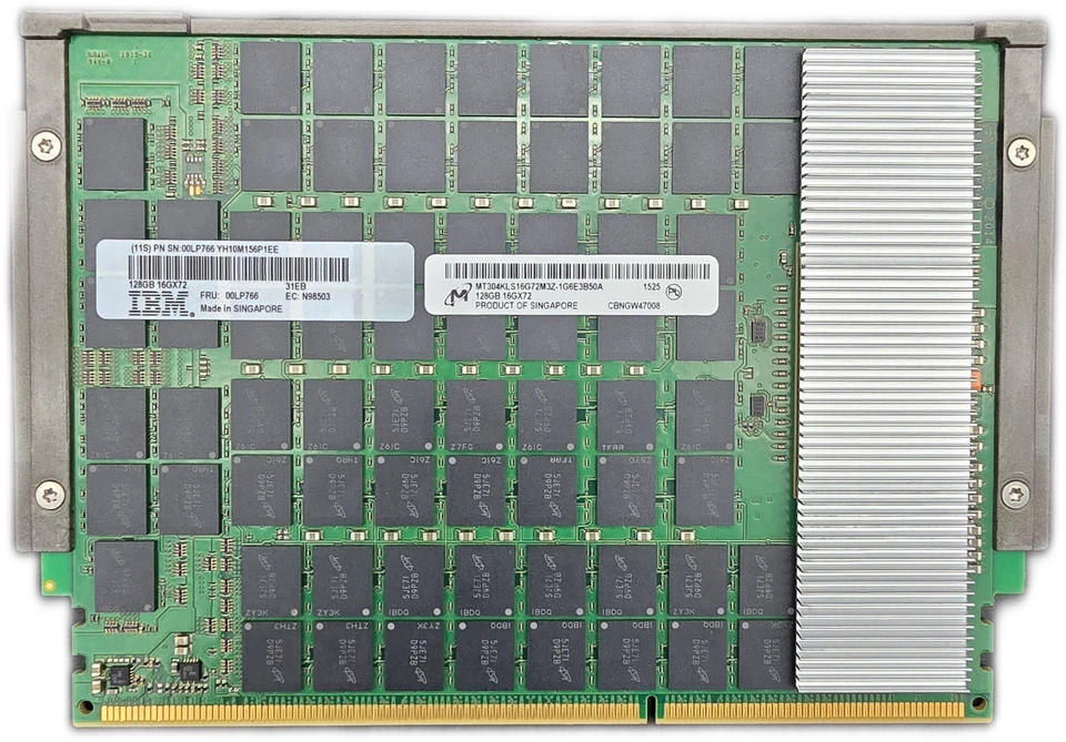 IBM 00LP766 128GB DDR3 DRAM Server RAM PC3-12800 Fully Functional - Image 1 of 4