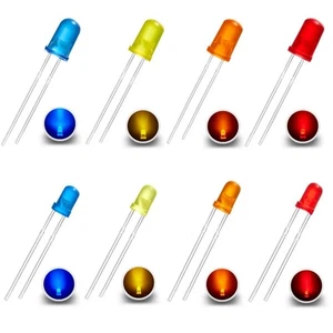 Blink LEDs 3mm 5mm Blinker Blinklicht LED blinkend 1,5Hz 90x pro Minute 10 Stück - Bild 1 von 20