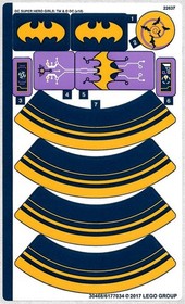 LEGO STICKER SHEET 41230 BATGIRL BATJET CHASE from set New & Genuine