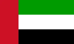 Bandera de Emiratos Árabes Unidos 90x150cm o 60x90cm/3x5ft o 2x3ft - Imagen 1 de 5