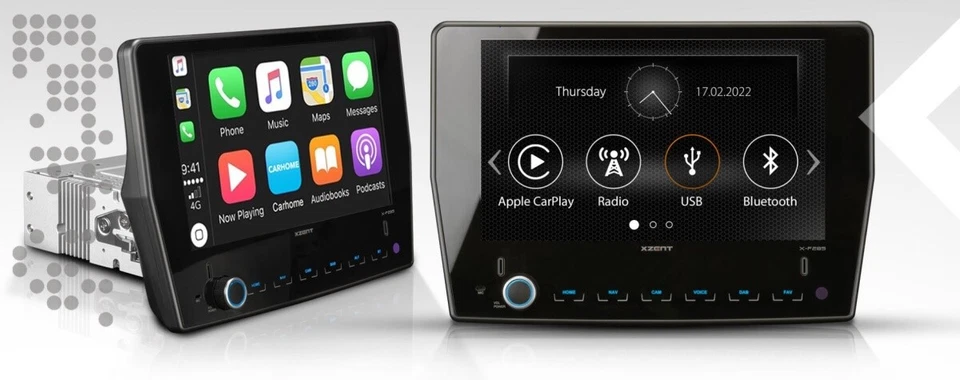 Xzent X-F285 9 Zoll Touch Autoradio DAB CarPlay Bluetooth für Ford Transit