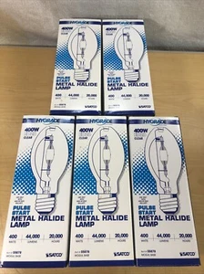 Lot of 5 - Satco S5878 MS400/ED28/PS/U/4K (5584) - Picture 1 of 7