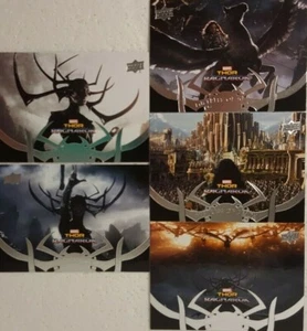 2018 Upper Deck THOR Ragnarok Trading Card Set MISTRESS OF DEATH ( 5 Cards ) - Picture 1 of 6