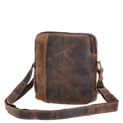 The Skandinavian Brand Leder Umhängetasche Hunter tan