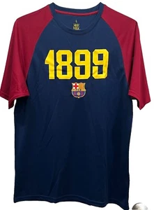 FC Barcelona 1899 Navy Training Jersey Poly Shirt Size Large NWT - Picture 1 of 9