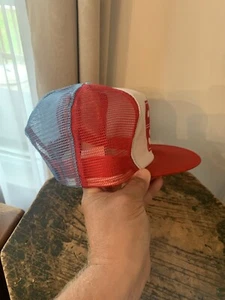 Rare Style 80’s Vintage Domino's Pizza Color Block Mesh Snapback Trucker Hat Cap - Bild 1 von 11