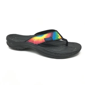 Keen Kona Flip Flops Sandals Shoes Womens Size 5.5 Rainbow Casual Slip On - Picture 1 of 10