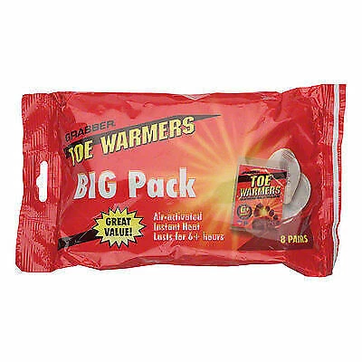 Grabber Performance 8pk Toe Warmer TWES8 Unit Each