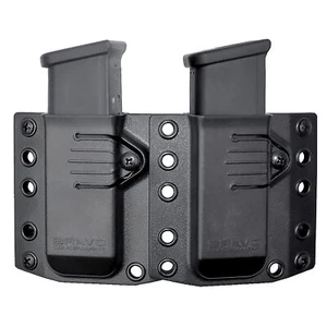 Bravo Double Magazine Pouch Small Fits G43 & M&P Shield Magazines BC60-2001S - Picture 1 of 2