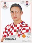 324 Marko Rog Croatia Sscnapoli Sticker World Cup Russia 2018 Panini
