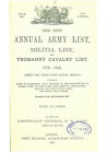 VICTORIAN/COLONIAL WARS/4 VOLS HART'S ANNUAL ARMY LIST ON MEMORY STICK/1898-1901