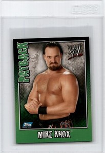 2006 Topps WWE Payback Card UK Mike Knox