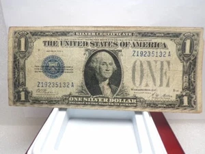 1928-A $1 Silver Certificate - One Dollar - United States Currency Note - Picture 1 of 4