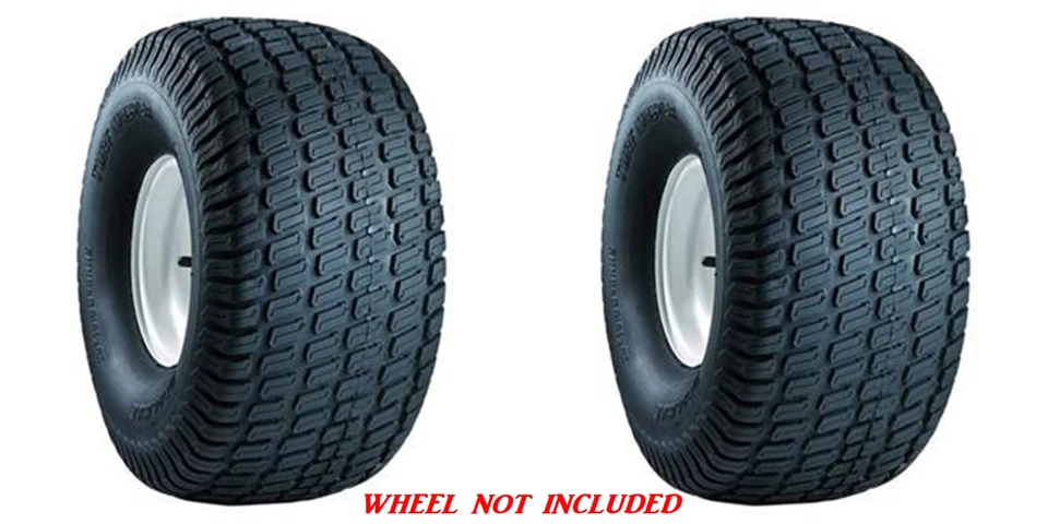 (TWO) 24x12-12 24X12.00-12 Carlisle Turf Master 4ply Rated Lawn Mower Tires  - Image 1 of 2