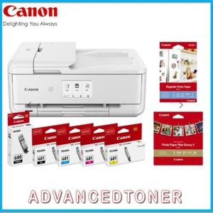 Canon Pixma TS-9565 A3 Wi-Fi Duplex InkJet Printer * Bundle * 2 Year Wty - Picture 1 of 2