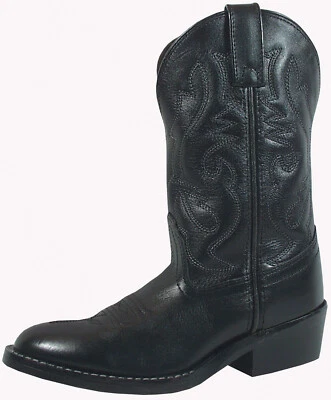 Smoky Mountain Boots Toddler Boys Denver Black Leather Western - Image 1 of 2