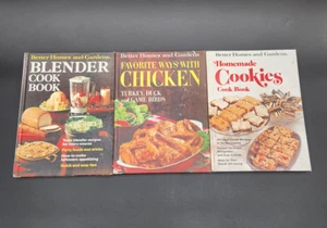 Lot of 3 Hardcover Vintage Better Homes And Gardens Cookbooks 1970s - Imagen 1 de 7