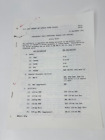 1974 Us Army Command Staff College Conting Force Ops Middel East Errata Ephemera