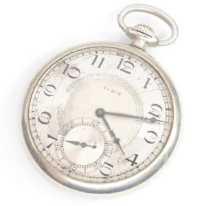 Reloj de Bolsillo Elgin Talla 12 en Illinois Case Co Spartan - MF68 - Imagen 1 de 7