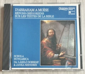 LÁSZLÓ DOBSZAY&JANKA SENDREI/SCHOLA HUNGARICA D'ABRAHAM A MOÏSE CD HARMONIA - Picture 1 of 3