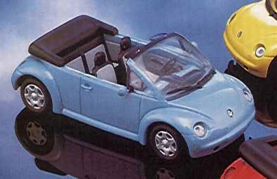 Minichamps 430054030 VOLKSWAGEN NEW BEETLE CONCEPT CAR 1994 CABRIO BLUE 1/43 - Immagine 1 di 1